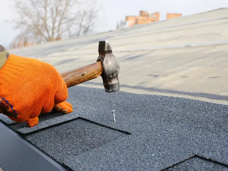 fixing a leaking roof